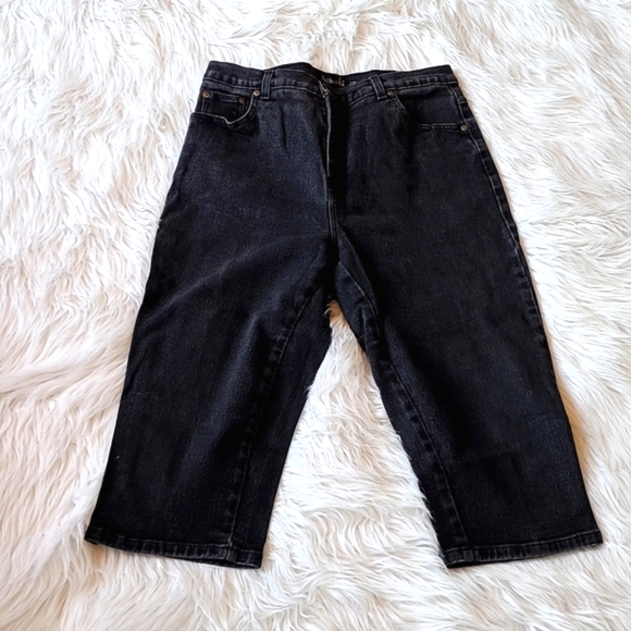 Style & Co. Denim - STYLE & CO BLACK JEAN CAPRIS ~🎊HP🎊
